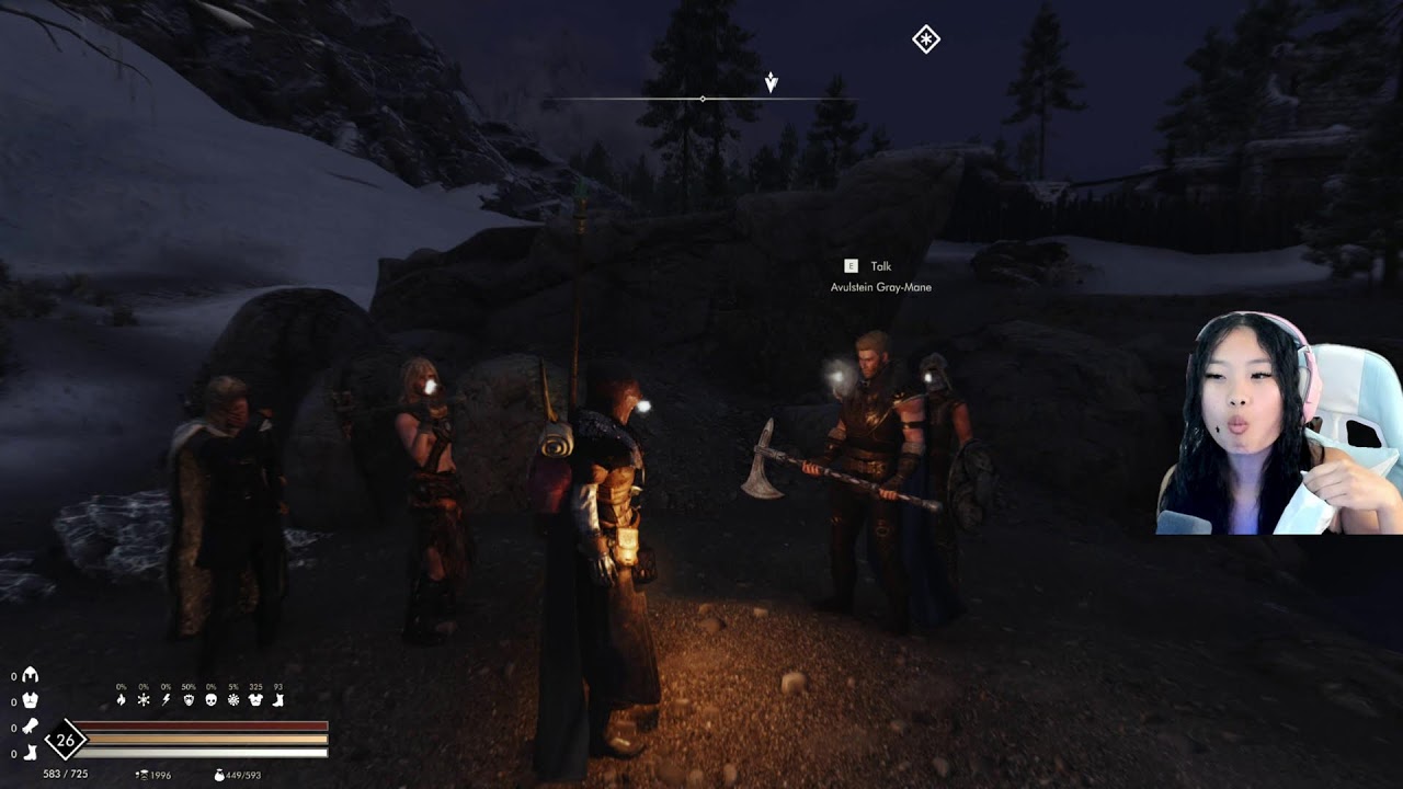 FIRST TIME, Skyrim NOLVUS, mid-game