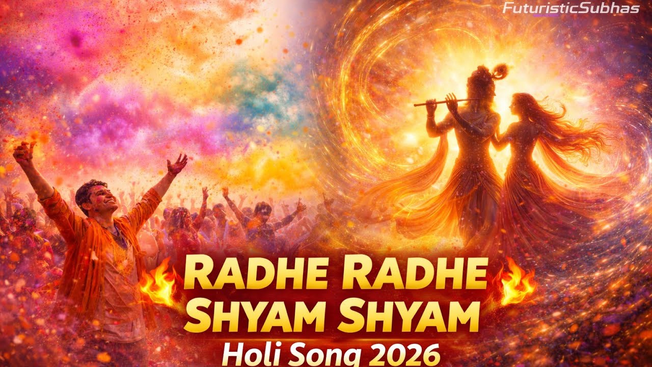 🔥 Radhe Radhe Shyam Shyam Holi Song 2026 🔥 | High Energy Dhol Beats | Premras Barse Aaj