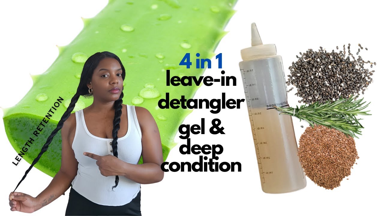LENGTH RETENTION DIY UNLOCKED: CHIA, FLAX, ALOE & ROSEMARY FOR HAIR GROWTH + HYDRATION