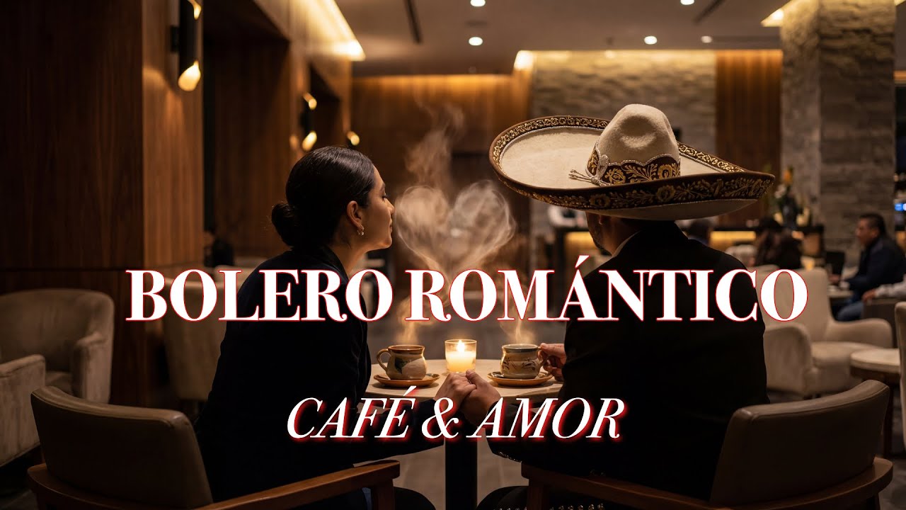 Bolero Romántico ☕❤️ | Café, Amor y Música Latina Suave | 2 Horas Instrumental