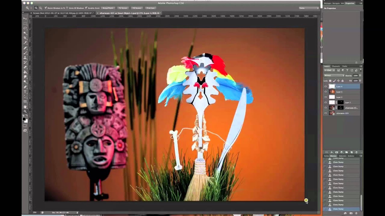 Product Photography BTS: a Funny Silverware shot