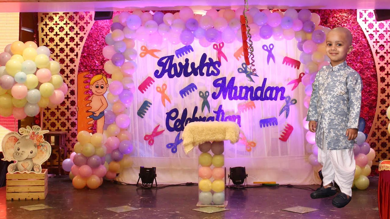 Avish Mundan Ceremony Highlights