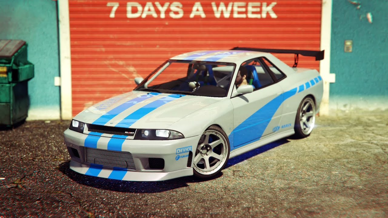 REALISTIC REPLICA of 2 Fast 2 Furious Skyline R34 in GTA 5