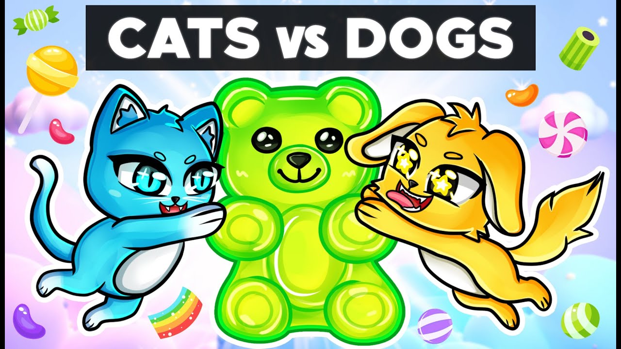 CATS vs DOGS in Party Animals!