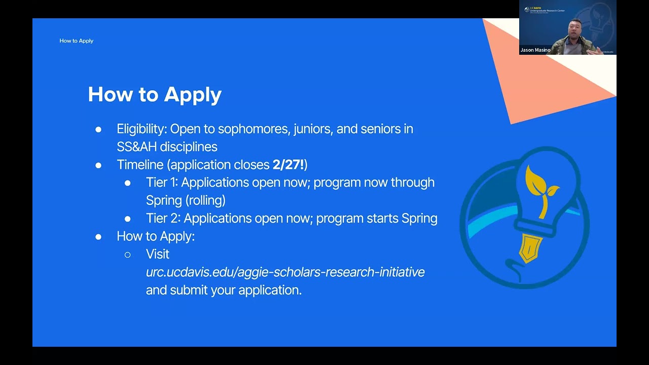 Aggie Scholars Research Initiative x Soc/Ant Info Session