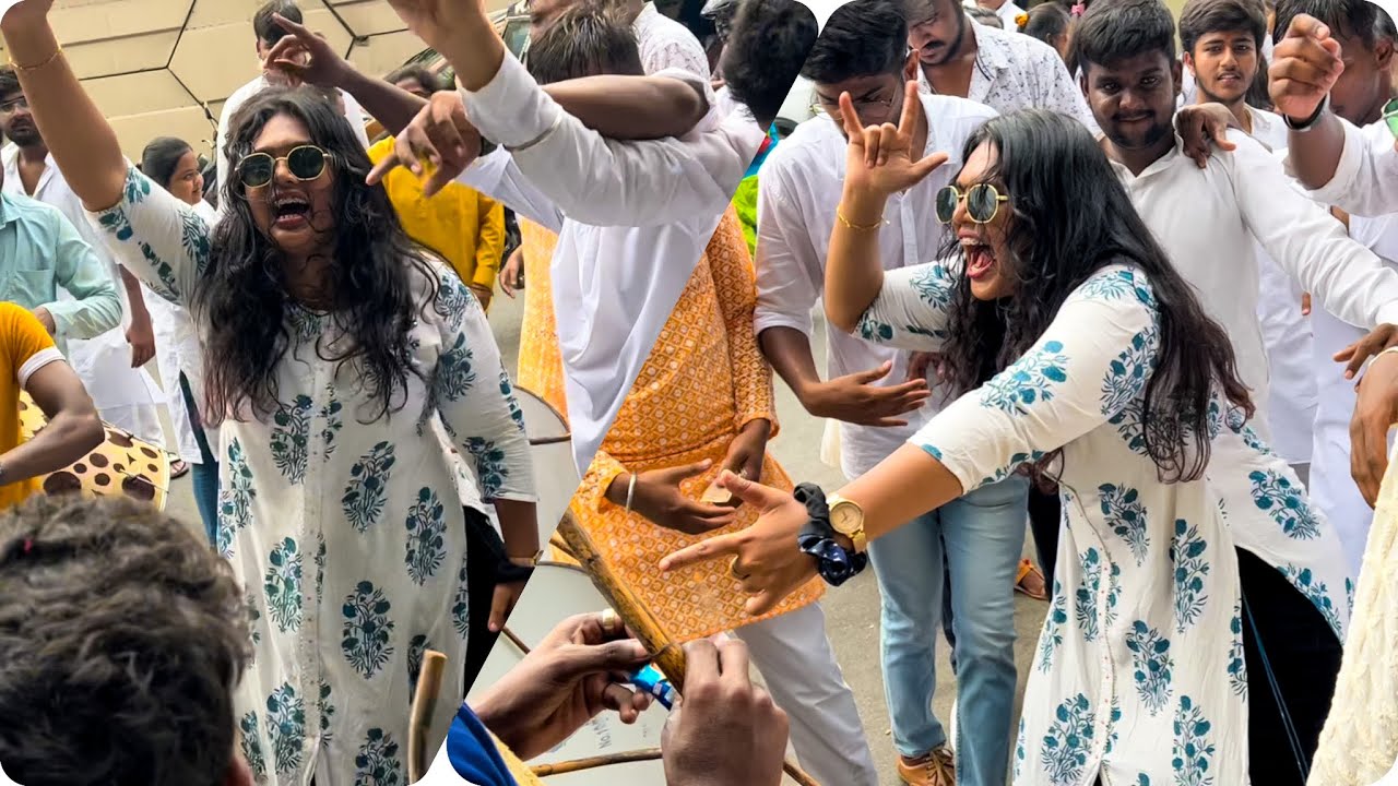 girls teenmaar dance at ganesh immersion 2022 | teenmaar dance | girls superb dance