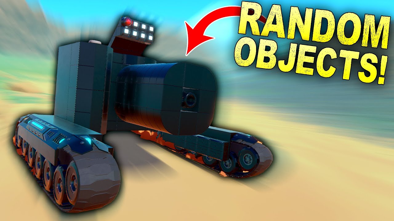 We Transformed RANDOM OBJECTS Into TANKS!