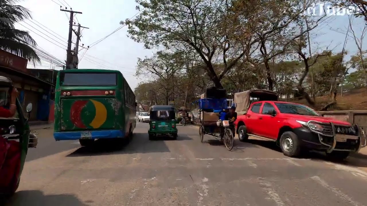 Sylhet City Tour 4K | Tilaghor - Amberkhana - Subid Bazar - Nurani - Bonkolapara | Road Tuber