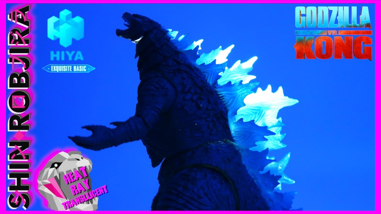 Обзор фигурки Hiya Toys Exquisite Basic: Годзилла (полупрозрачная версия с эффектом теплового луча)