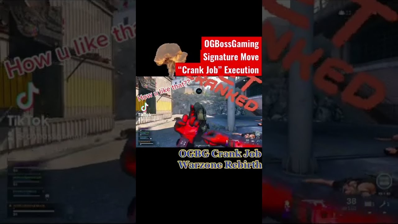 OGBossGaming Signature Finishing Move &ldquo;The Crank Job&rdquo;