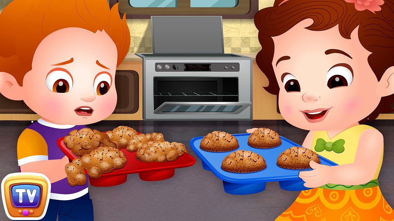 ChaCha learns to make cupcakes - ChuChu TV Storytime Good Habits Bedtime Stories for Kids
