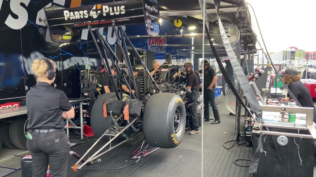 Top Fuel Warm Up Bristol 2022