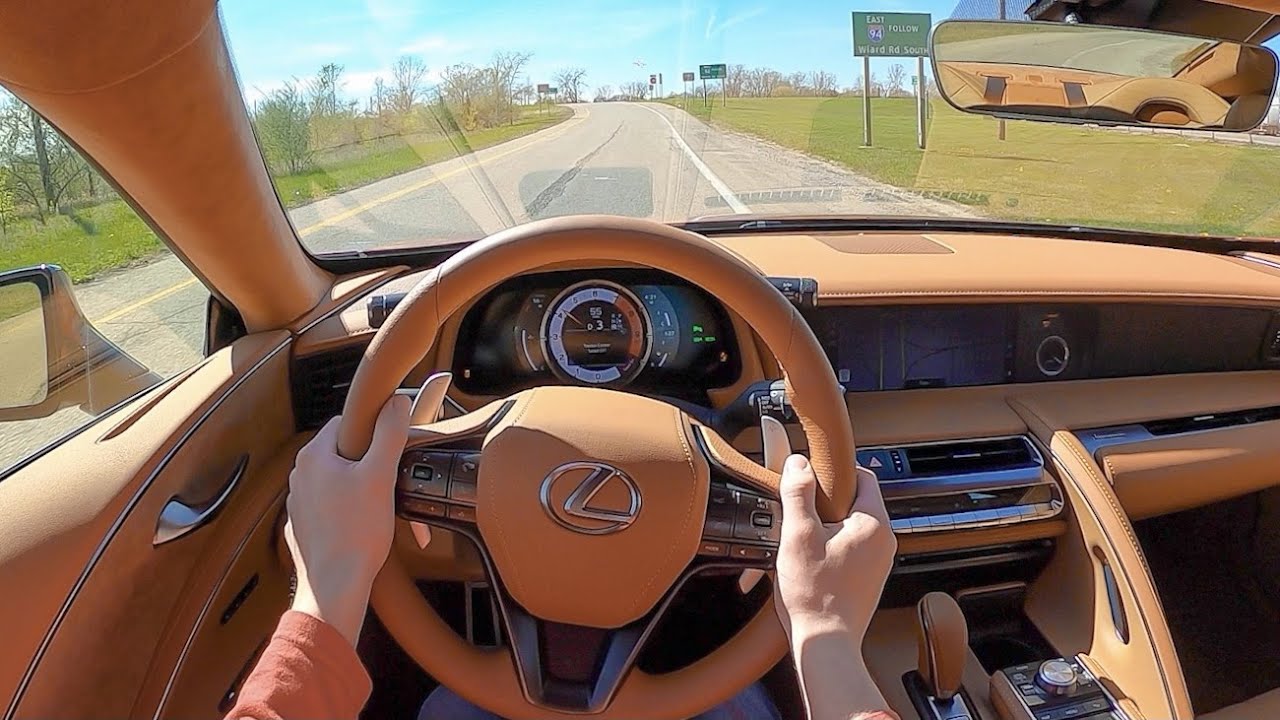 2021 Lexus LC500 - POV Test Drive (Binaural Audio)