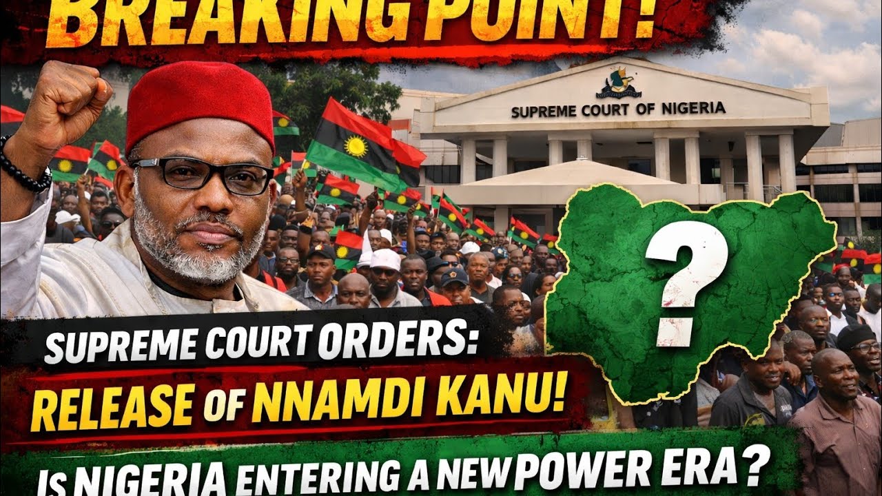 BREAKING‼️SUPREME COURT OF NIGERIA ORDERS RELEASE OF KALU— Is Nigeria Entering a New Power Era