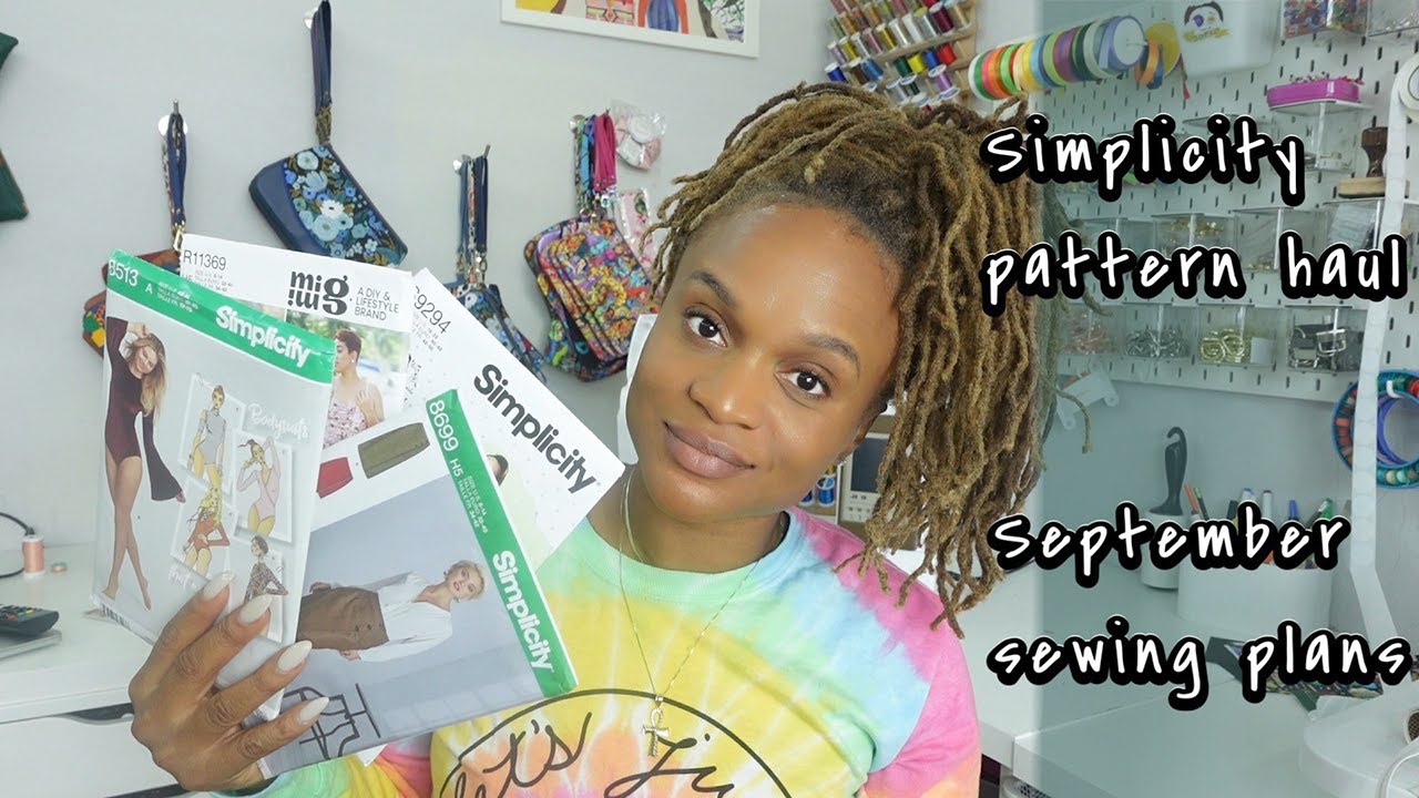 Simplicity $1.99 Pattern haul, September sewing plans!