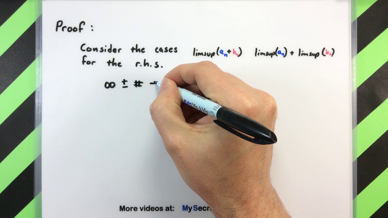 Analysis - Sum of LimSups