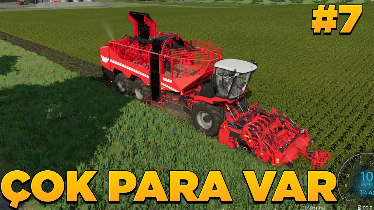 SEKER PANCARİ EKTİM ZENGİN OLDUM | FARMİNG SİMULATOR 2022 | FS22 | fs22 | fs22 &ouml;ğretici oynanış
