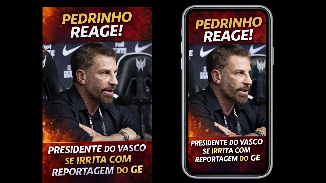 #horadoalmoçovascaíno Presidente do Vasco reage e critica matéria do GE