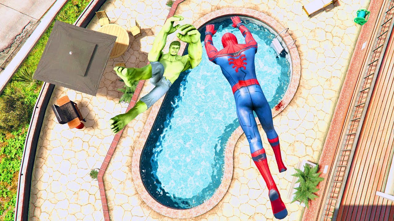 GTA 5 SPIDERMAN/Ragdolls Falls compilation #10 (GTA 5 Fails Funny Moments/Ragdolls)