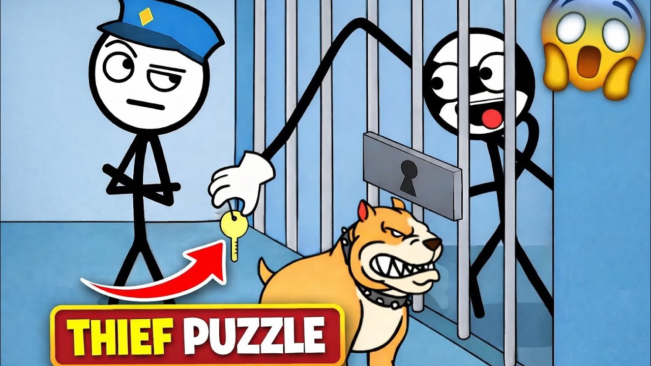 Thief Puzzle Gameplay|Episode 1|Level 1–50 | Smart Thief Puzzle Solution|#HEGamingHub 
