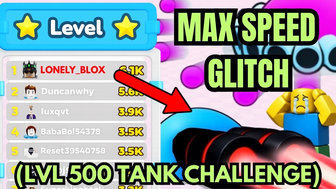 I BECAME THE TOP RANKED PLAYER IN TANK GAME USING 2 MOD MENU'S...(Roblox)