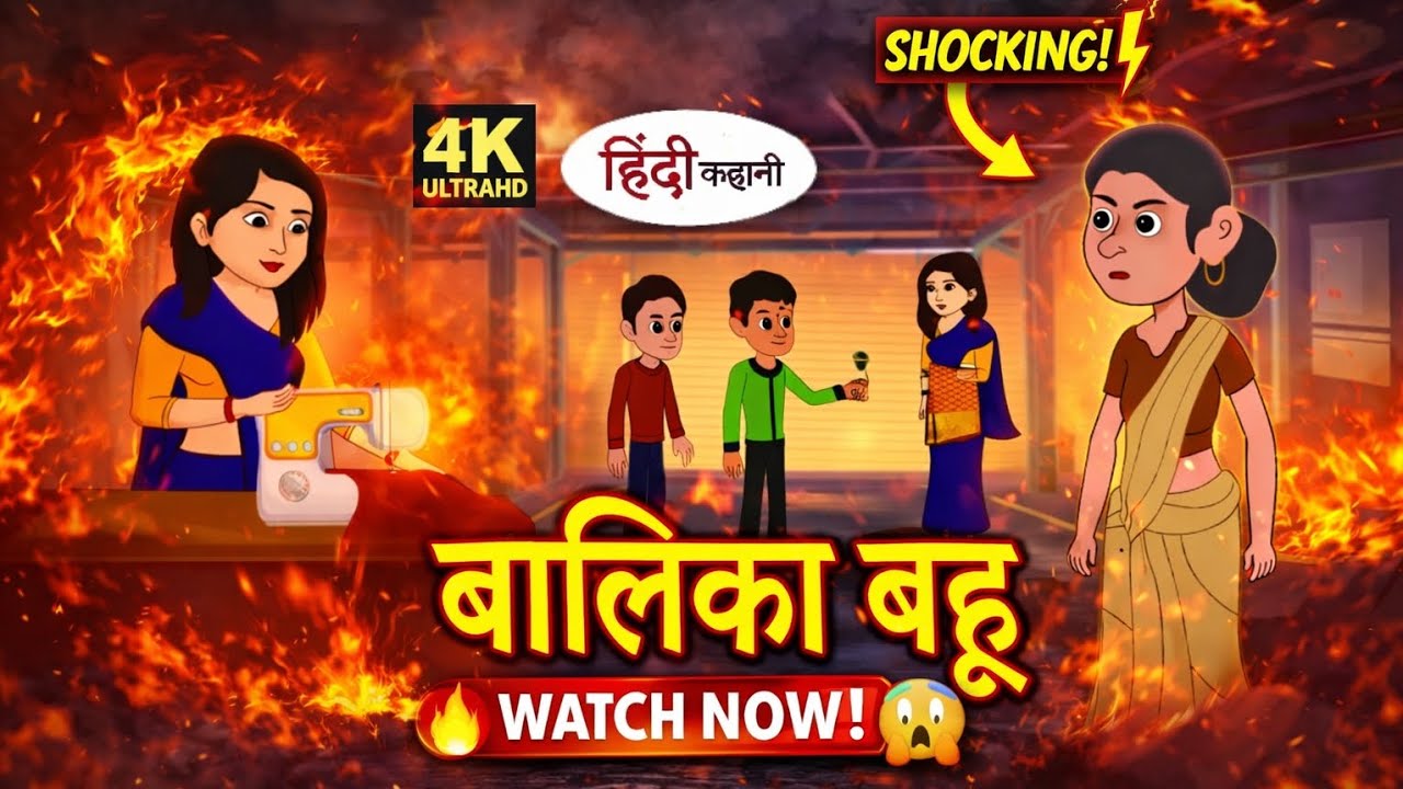 बालिका बहू | hindi kahani | hindi stories | bedtime story| fairy tales | Cartoon comedy video