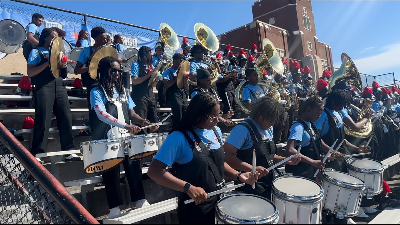 “Coming to America” performed by the Kenwood Academy Marching Band