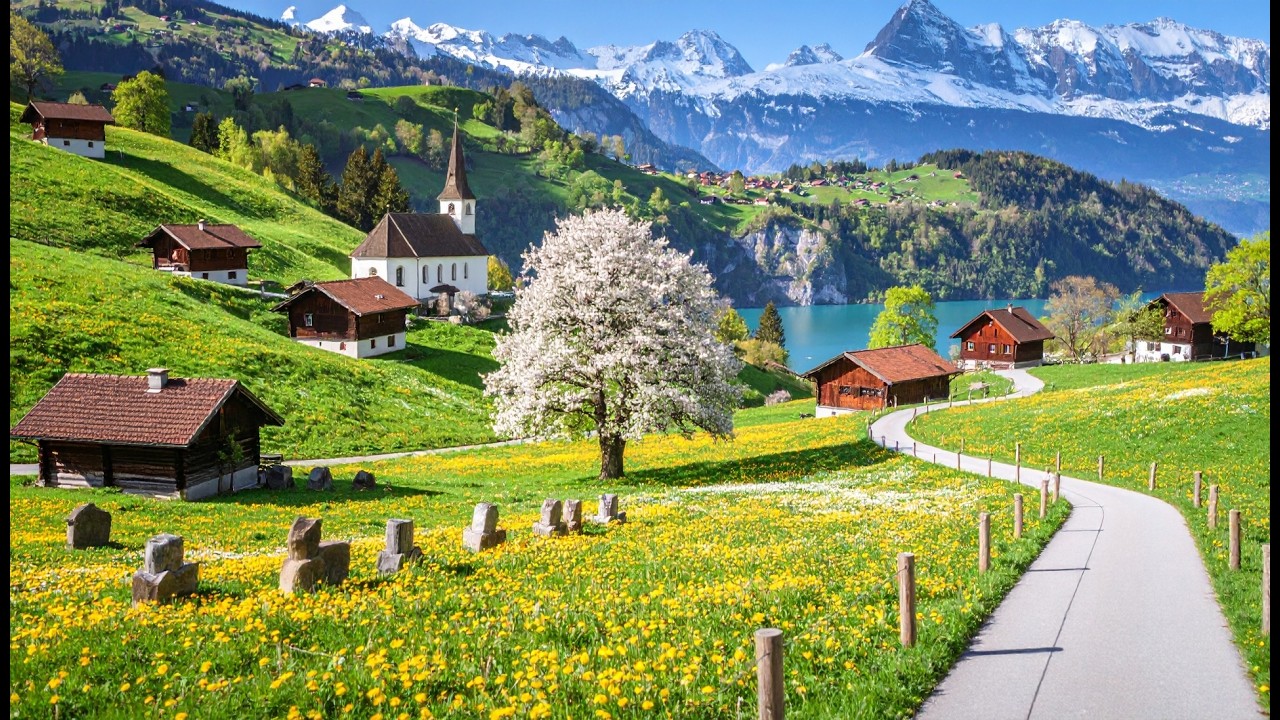 The Most Beautiful Swiss Villages in the Greenest Swiss Valley