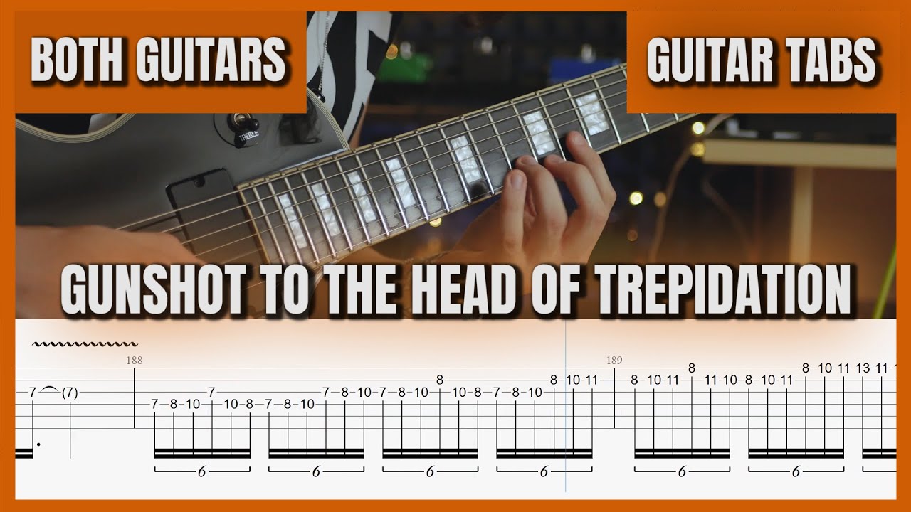 Trivium - Gunshot to the Head of Trepidation - Guitar cover with tabs