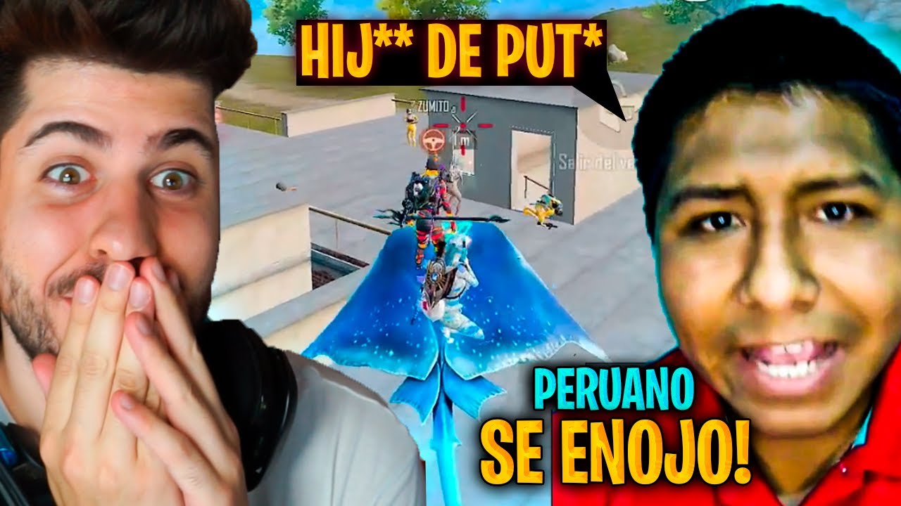 EL PERUANO se ENOJA OTRA VEZ y TOXIQUEA COMO NUNCA en PUBG MOBILE 😂