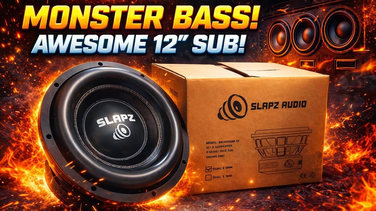 2000 Вт RMS в 12-дюймовом динамике?! Распаковка Slapz Audio Oblivion V2.