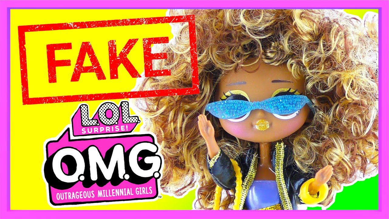 FAKE L.O.L. Surprise! O.M.G. Royal Bee Fashion Doll Unboxing & Review