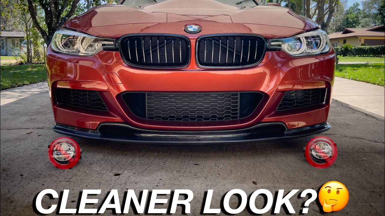 КАК УДАЛИТЬ ПРОТИВОТУМАННЫЕ ФАРЫ НА ВАШЕМ BMW F30