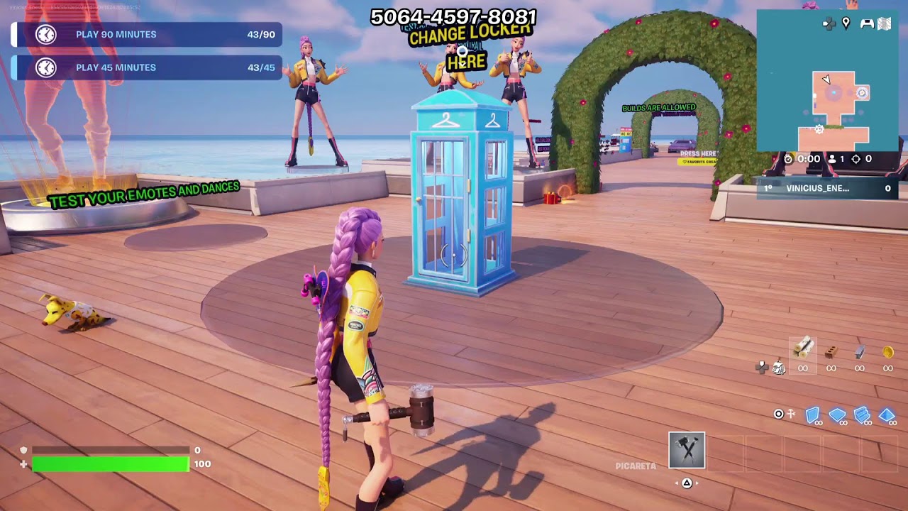 Me a da skin Fortnite