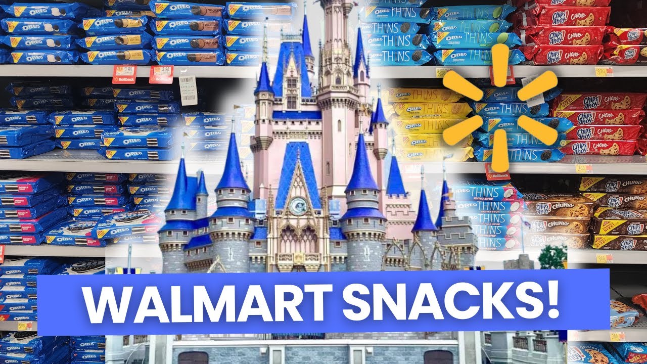 Como AHORRAR en Disney ? Los MEJORES Snacks en Walmart Orlando 🔥