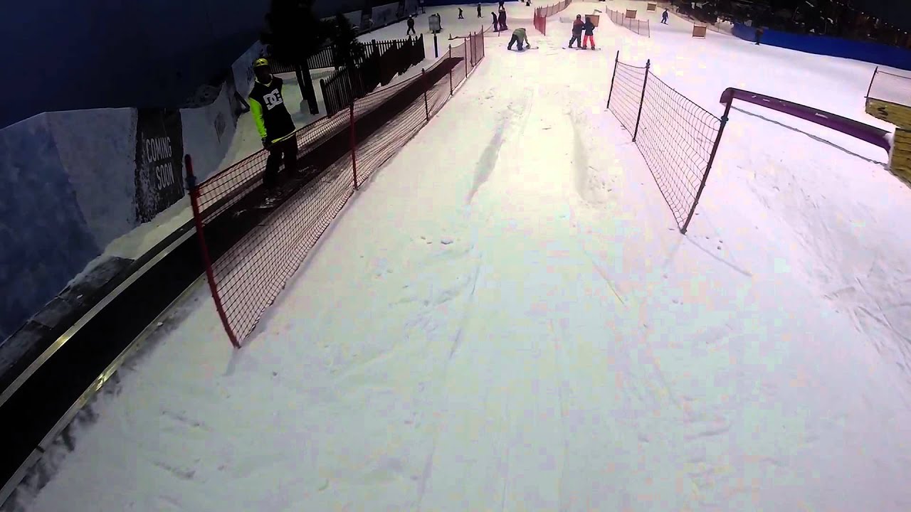 My first freestyle lesson at Skidubai