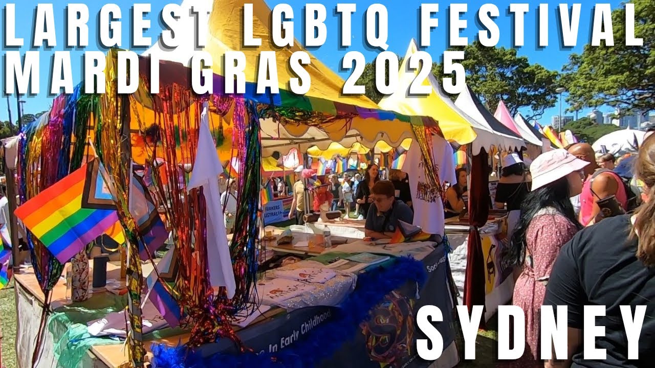 Mardi Gras Festival 2025 Sydney | Largest LGBTQ Gay Lesbian Event in Australia