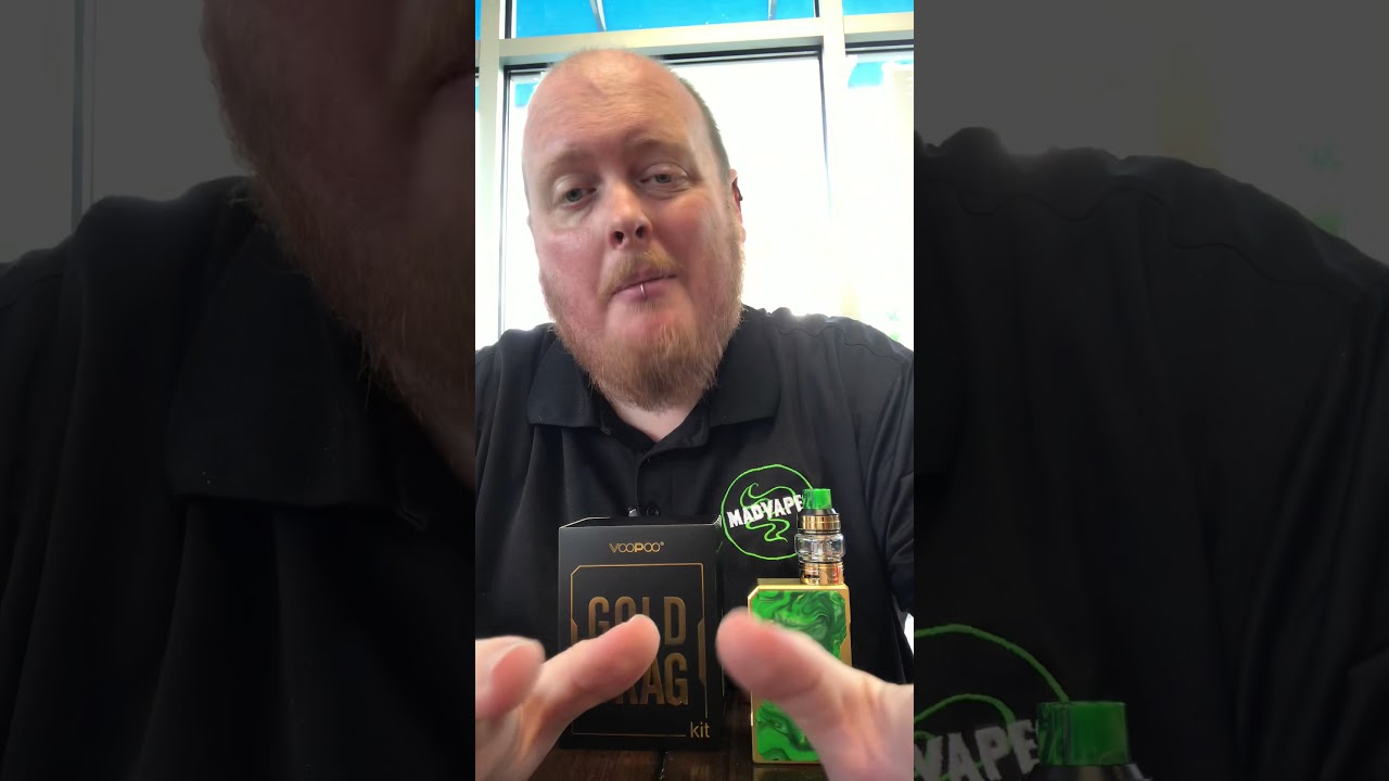 Voopoo Gold Frame Drag 157w Kit Review