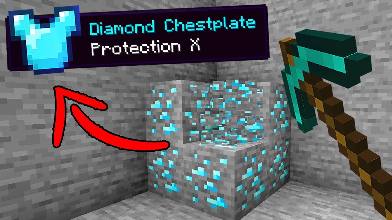 Minecraft, ale rudy upuszczają OP przedmioty...
