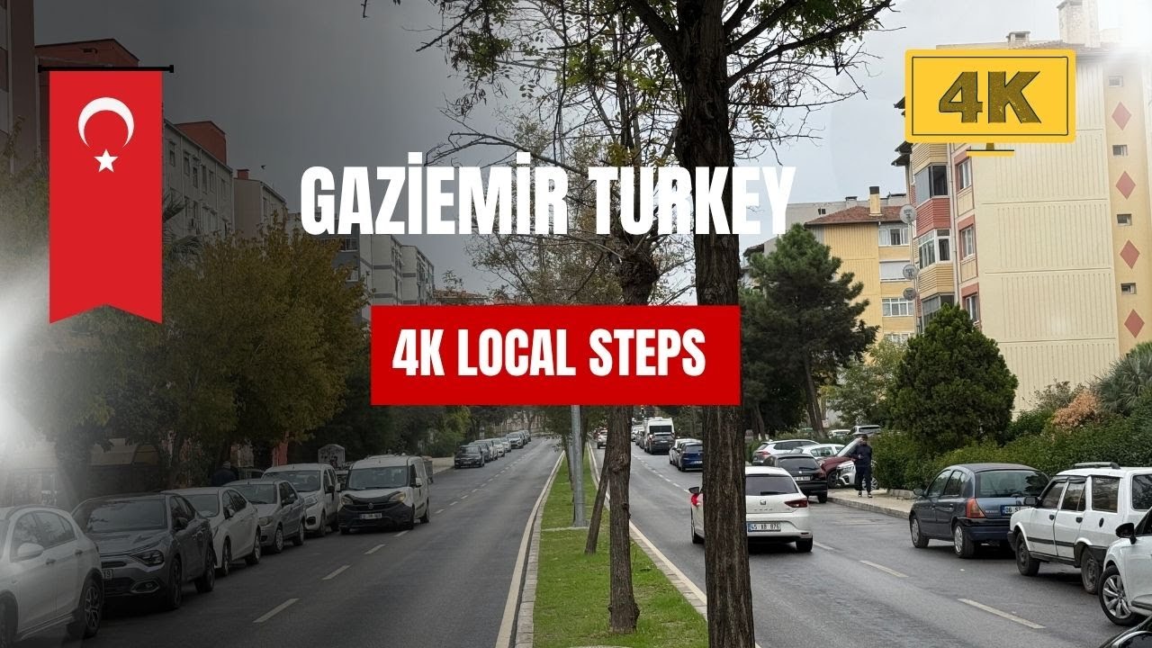 Rainy Day in Gaziemir 🌧️ | Exploring Streets, Metro AVM & Porta Cafe