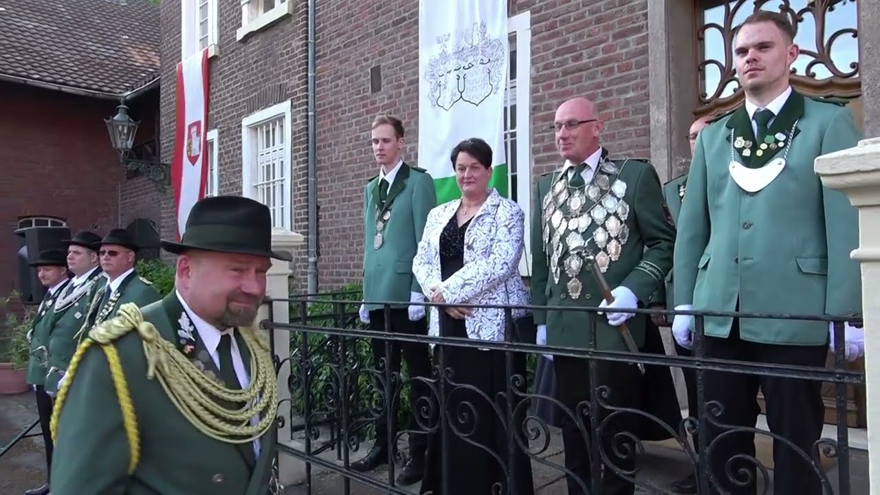 Schützenfest in Grevenbroich Noithausen 2025 - Umzug und grosser Zapfenstreich 23.5.2025