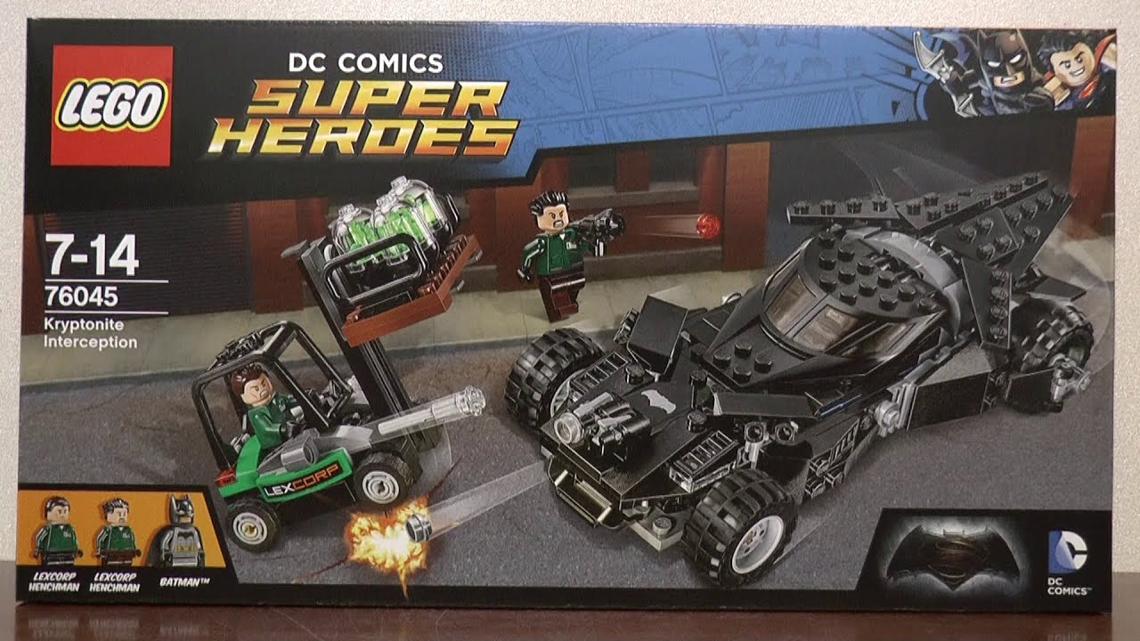 LEGO Super Heroes 76045 Przechwycenie kryptonitu