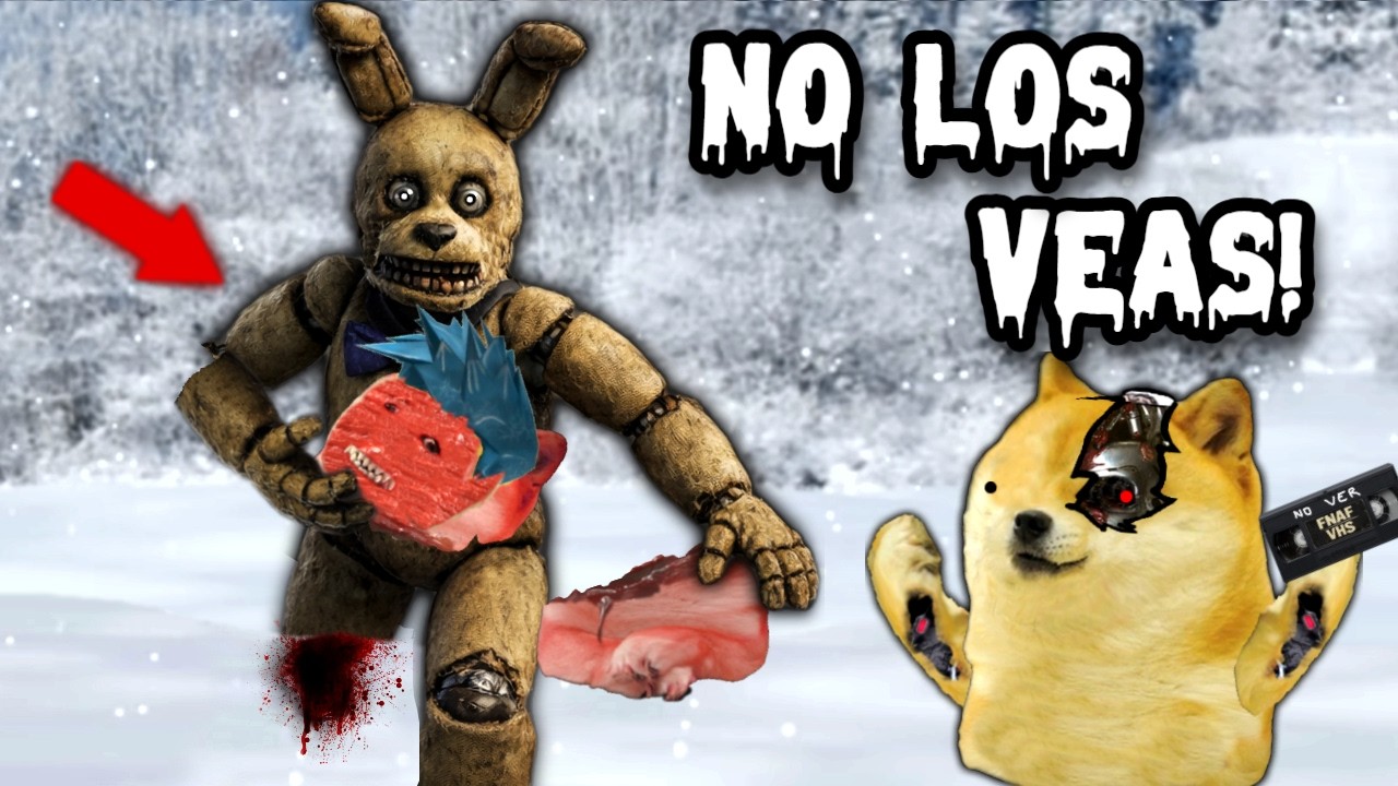 Este VHS de FNAF No Te Deja Dormir, Spring Bonie QUIERE TU CABEZA - Hilos con cheems