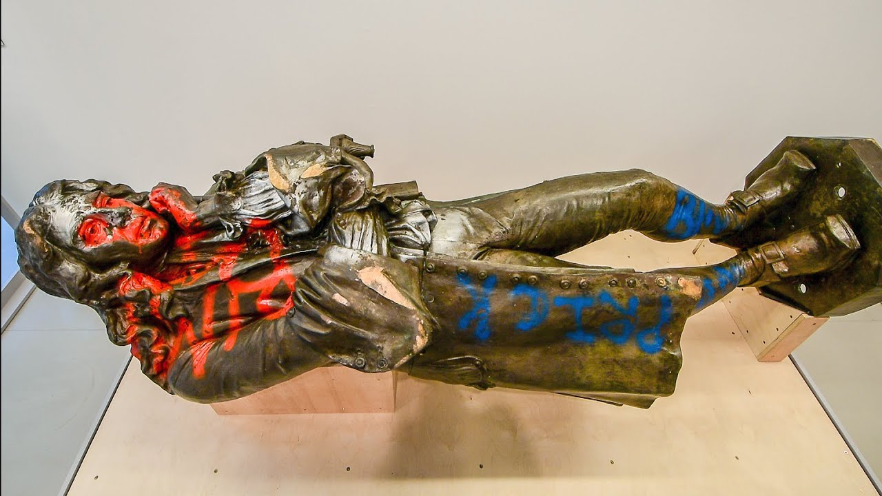 Toppled statue of slaver Edward Colston to go on display in Bristol museum