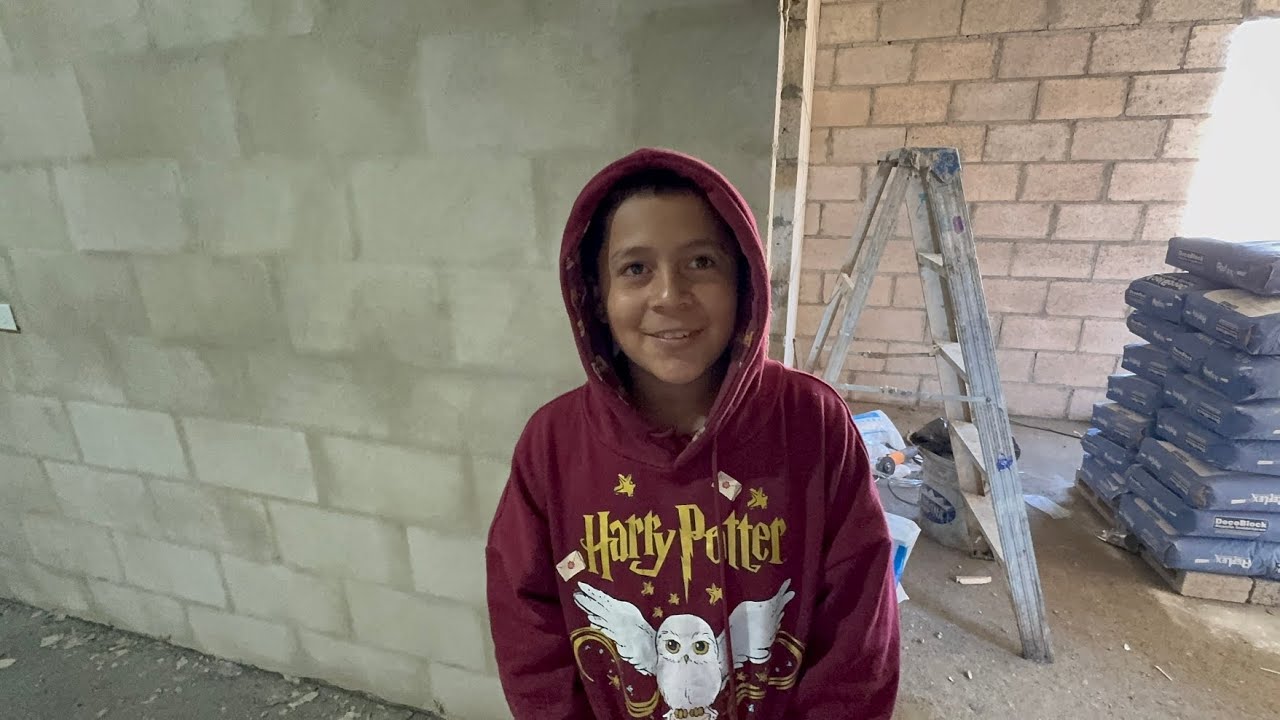 🔵Inicio del decoblok en la NUEVA CASA de William y familia/ Donación CASA #55 El Salvador 🇸🇻