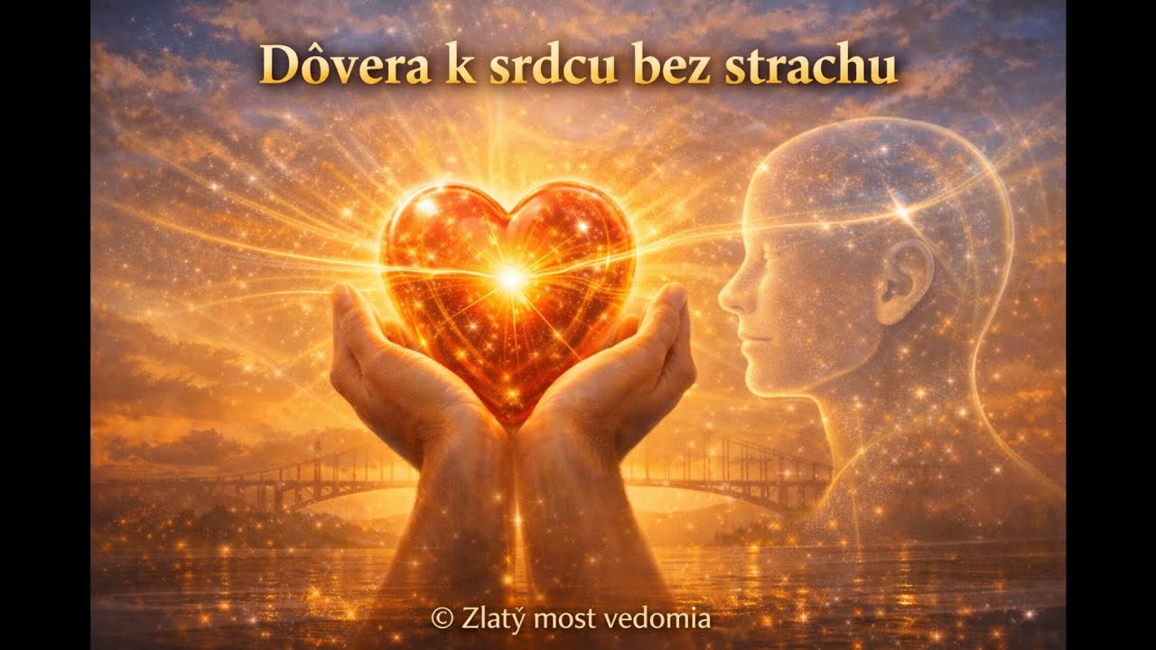 🌘 ČASŤ 4 Dôvera k srdcu bez strachu       © Zlatý most vedomia