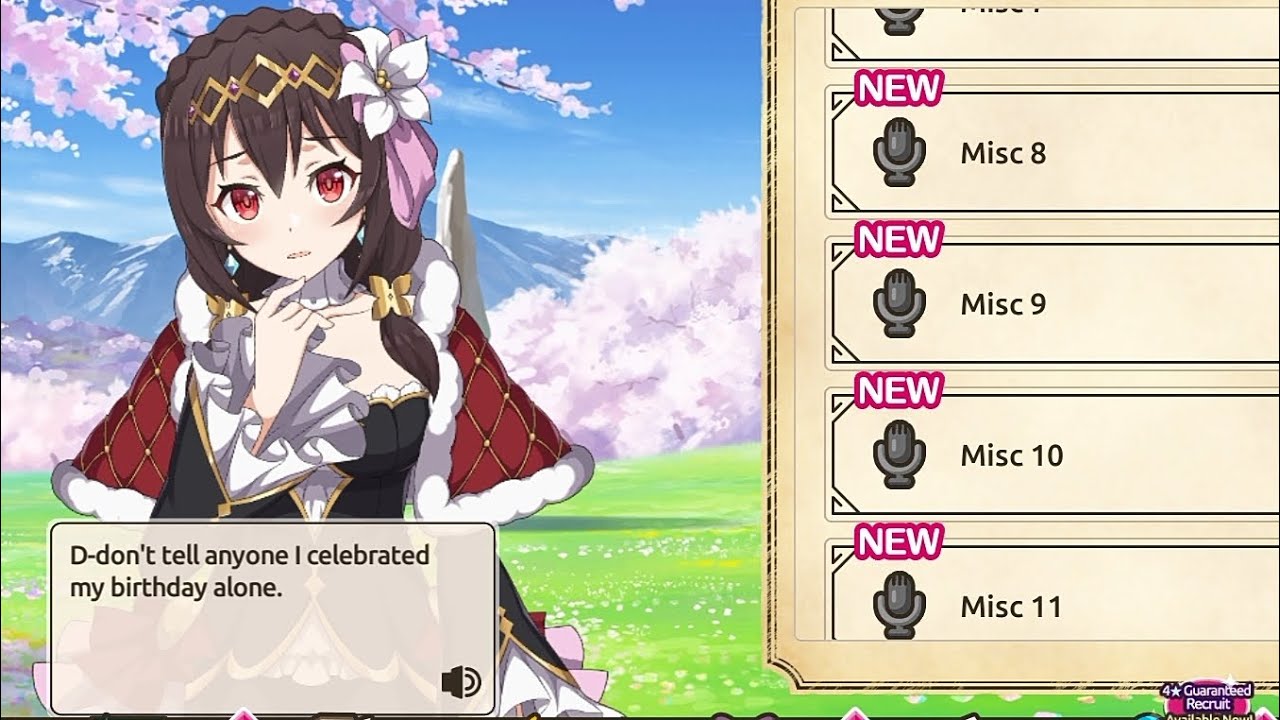 Konosuba Fantastic Days Character Voices Yunyun (CV: Aki Toyosaki)