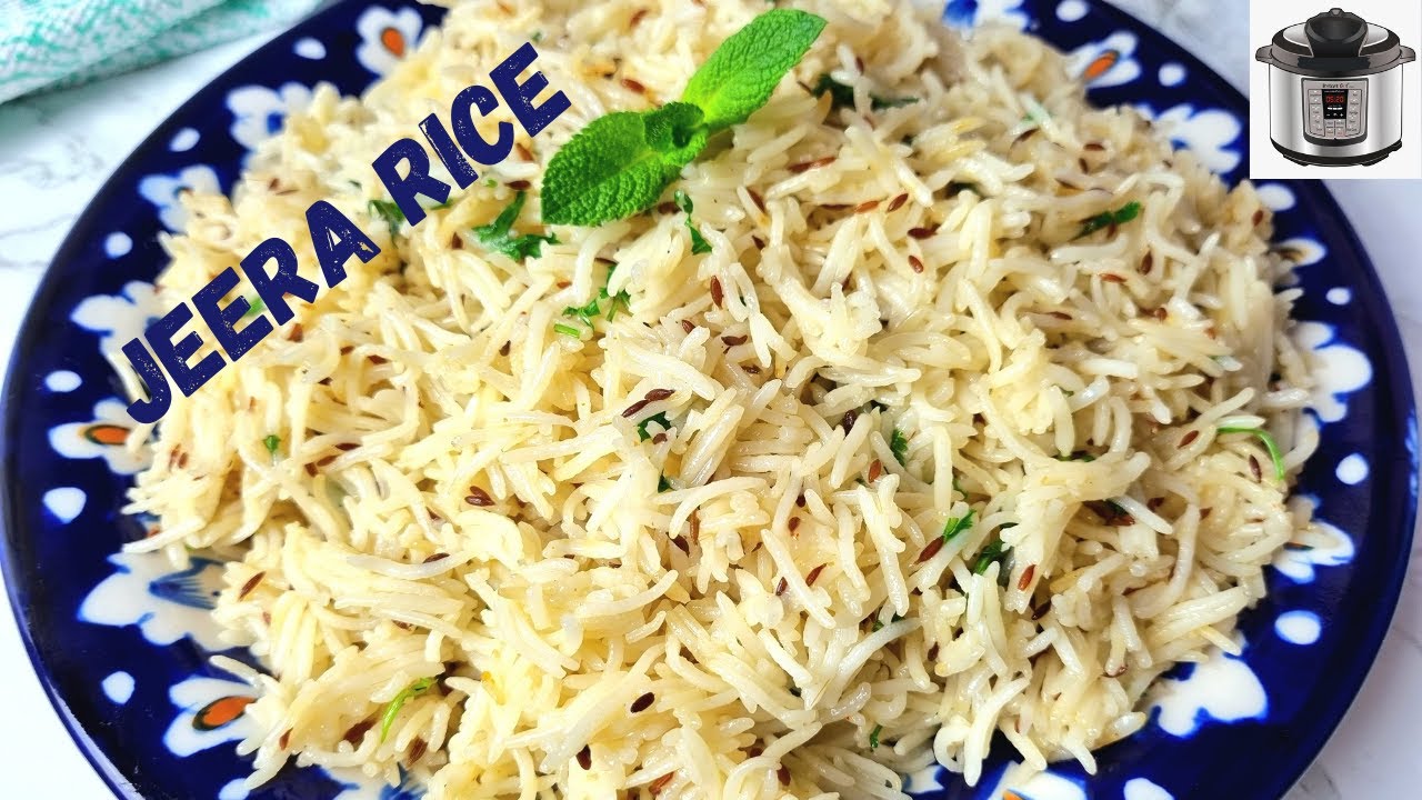 Jeera Rice In Instant Pot | Zeera Rice | Pulao Recipe