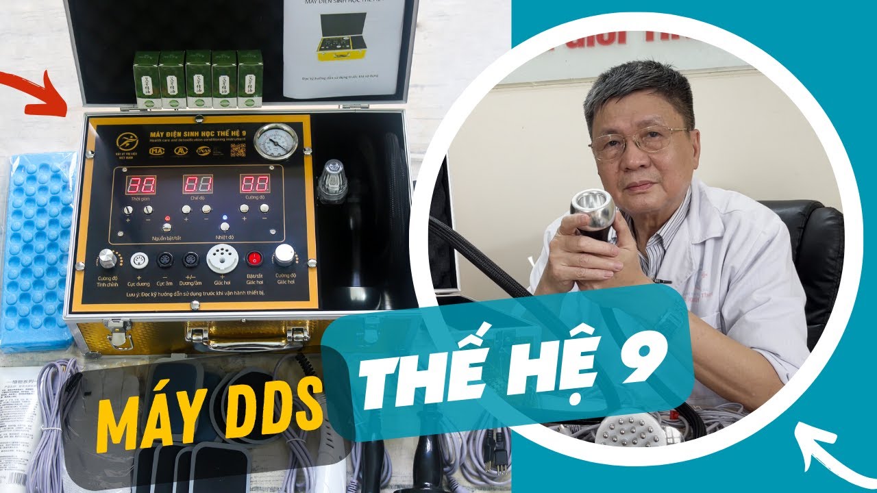 Máy điện sinh học DDS Thế Hệ 9 phiên bản mới nhất 2024 điều khiển Tiếng Việt [Tính năng mới]