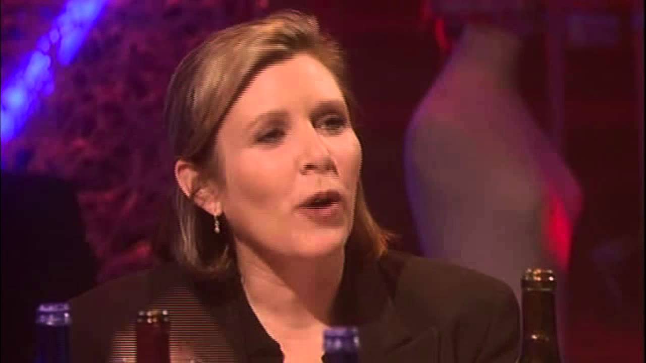 Carrie Fisher tells Ruby Wax and Salman Rushdie how she got her part in Star Wars